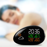 Nightlight Electronic Alarm Clock LED Student Bedside Alarm Clock Digital Calendar Relogio Despertador Luminous Clocks OO50AC