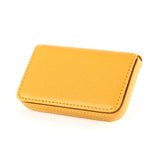 1pcs Business Card Holder PU Leather Large Capacity Name Card Box Bank Card ID Card Storage Case