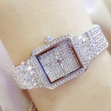 BS Women Watch Famous Luxury Brands Diamond Ladies Wrist Watches Female Small Wristwatch Rose Gold Watch Women Montre Femme 2020