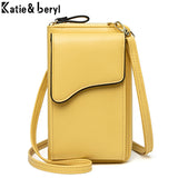 NEW Fashion Women's Wallet Brand Cell Phone Bags High Capacity Card Holders Handbag Purse Clutch Messenger Shoulder Long Straps