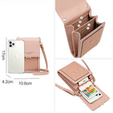 Brand Mini Crossbody Shoulder Bag Chic Small Women Cell Phone Pocket Ladies Purse Clutch Fashion PU Leather Hasp Handbags Female