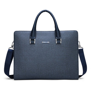 New Fashion Business Laptop Briefcase Large Capacity Waterproof Computer Handbag Male Document Office Messenger Bags Totes