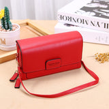 New Women Pu Leather Handbags Female Multifunctional Large Capacity Shoulder bags Fashion Crossbody Bags For Ladies Phone Purse