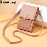 Brand Mini Crossbody Shoulder Bag Chic Small Women Cell Phone Pocket Ladies Purse Clutch Fashion PU Leather Hasp Handbags Female