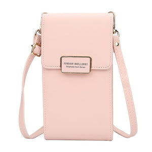 Baellerry Women Ladies Shoulder Bag Designer Brand Mobile Phone Wallet Big Card Holders Handbag Purse Clutch Messenger Wallets