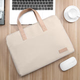 Portable Waterproof Laptop Bag Business Office File Storage Organizer Travel Out Macbook Computer Handbag Accessories Supplies