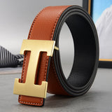 2021 HJones Men Belts H Logo Leather for Classic Unique Design Business Elegant Feel Fashion Comfortable Colorful Style L1