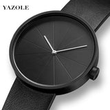 2020 Yazole Reloj New Men Watch Top Brand Luxury Leather Simple Watch Men Waterproof Casual Quartz Watches Mens Reloj Hombre