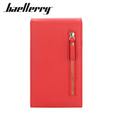 Baellerry Women Ladies Shoulder Bag Designer Brand Mobile Phone Wallet Big Card Holders Handbag Purse Clutch Messenger Wallets