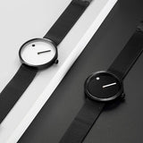 Drop Shipping Minimalist Style Stainless Steel Mesh Men Watch Fashion Creative Watch Men Sport Analog Quartz Wrist Watch Relogio