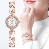 New Brand Lvpai Bracelet Watches Women Luxury Crystal Dress Wristwatches Clock Women's Fashion Casual Quartz Watch reloj mujer