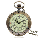 Exquisite Open Face Quartz Pocket Watch Roman Numbers Analog Display Pendant Clock with Necklace Chain for Men Women reloj fob