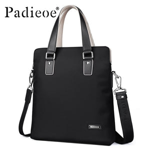 Padieoe Nylon Tote Briefcase for Male messenger bag Waterproof Documents Men's Shoulder Bag Casual Business Men Travel Handbag