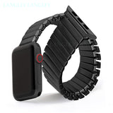 Elastic Watchband for Iwatch 38mm 40mm 44mm 42mm Woman Stainless Steel Band for Apple Watch Series 6 5 4 3 Se 2 Expansion Luxury