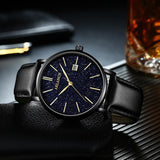 New Luxury Men's Star Watches Fashion Business Stainless Steel Strap Wrist Watch Double Calendar Clock