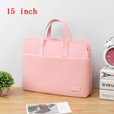 Portable Waterproof Laptop Bag Business Office File Storage Organizer Travel Out Macbook Computer Handbag Accessories Supplies