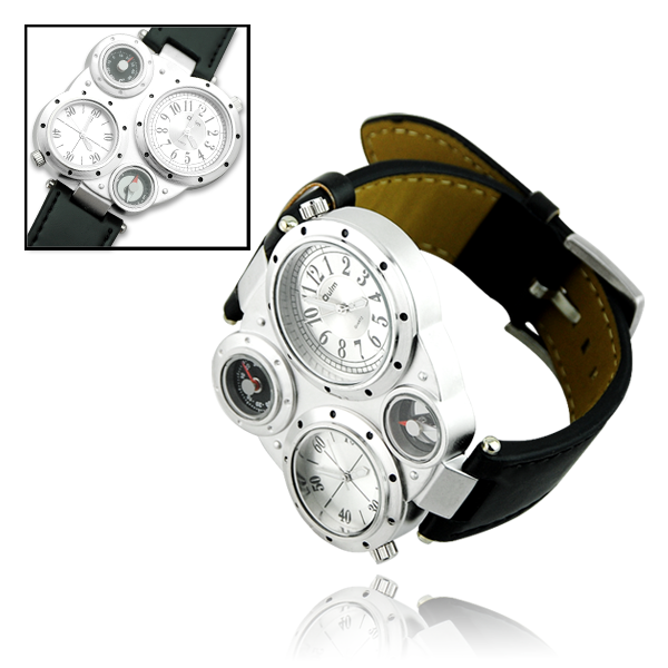 Men Sport Watch Analog Wrist Watches Unique Men Military Multi dial Ti VEGAMONO