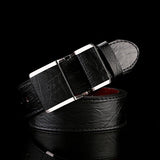 Men's belt smooth buckle business casual belt fashion young men's trouser designer