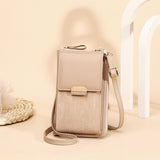 Brand Designer Phone Pocket Small Shoulder Bags for Women Pu Leather Female Crossbody Bag Ladies Mini Messenger Purse