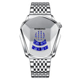 BINBOND Top Brand Luxury Military Quartz Man Watch Gold Wrist Watches Man Clock Casual Chronograph Sport Waterproof Wristwatch