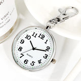 Hot Sell Pocket Watches Fashion Nurse Watch Keychain Fob Clock With Battery Doctor Medical New Arrival 2020 reloj de bolsillo