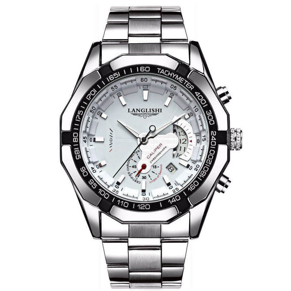 LANGLISHI Automatic Movement Watch Mens Watches Top Brand Luxury Imported Movement Waterproof Luminous Mechanical WristWatch