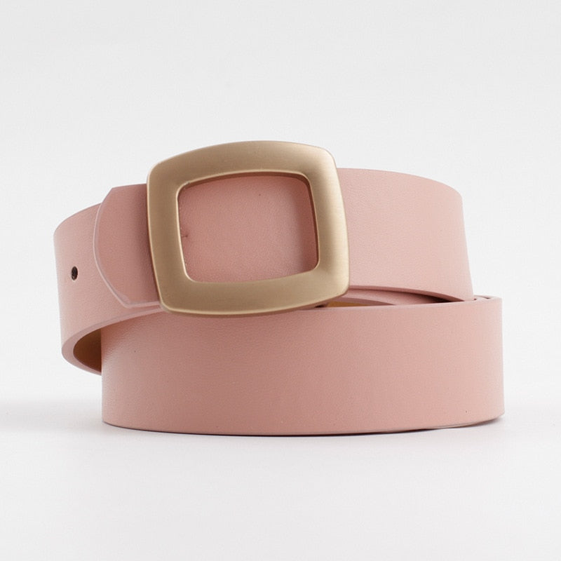 Wide Waist Belt - Pink - Ladies