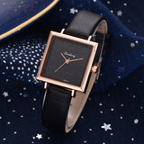 2021 Luxury Rose Gold Elegant Women's Watch Fashion Casual Leather Quartz Wrist Watches Ladies Watches for Women