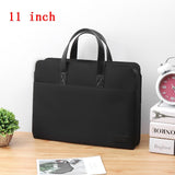 Portable Waterproof Laptop Bag Business Office File Storage Organizer Travel Out Macbook Computer Handbag Accessories Supplies