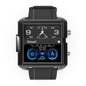 T9 Smart Watch Dual Time Waterproof IP67 Heart Rate Monitor Bluetooth Activity Tracker Smartwatch Sports For IOS Android