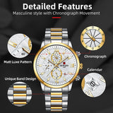 New Reward Fashion Quartz Mens Watch Business Male Clock Date Wristwatch Chronograph Sport Wrist Watch for Men Relogio Masculino