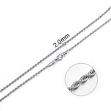 Stainless Steel Chain Necklace for Men Women Curb Cuban Link Chain Black Gold Silver Color Punk Choker Fashion Male Jewelry Gift