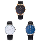 Famous Brand Luxury Watch Sports Men's Wristwatches Stylish Casual Leather Watchband Clocks Alloy Watch Case Relogio Masculino