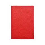 100% Genuine Leather Passport Holder Soft Candy Color Case Cow Leather Cover For The Passport Wallet Suit for Custom name/logo