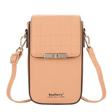 Brand Designer Small Shoulder Bag Women Pu Leather Phone Pocket Card Purse Ladies Mini Crossbody Messenger Bags Female Wallet