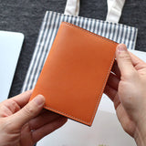 Luxury Passport Case Men First Layer Cow Leather Top End Quality Women Casual Travel Passport Cover Vintage Passport Bag