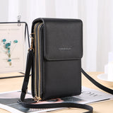 Mini PU Leather Phone Crossbody Bags for Women 2021 Summer Lady Shoulder Handbag Female Touch Screen Fashion Brand Luxury Purses