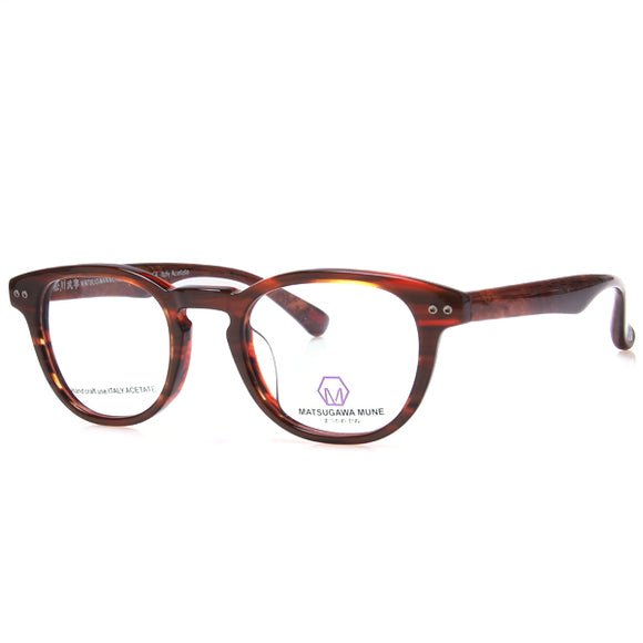 Matsugawa mune mm020 c6 Italy Acetate Material Eyeglass Eyewear Optical frames