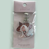 Cookie Run Kingdom Keychain Keyring #Latte & Cream Puff