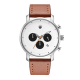 CHRONO SIENNA WHITE LEATHER WATCH 417461443