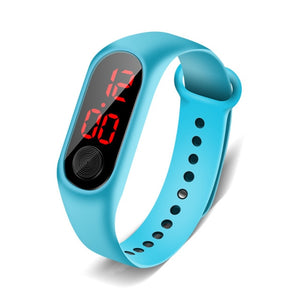 Children Watches LED Digital Wrist Watch Bracelet Kids Outdoor Sports Watch for Boys Girls Electronic Dates Clock Montre Enfant